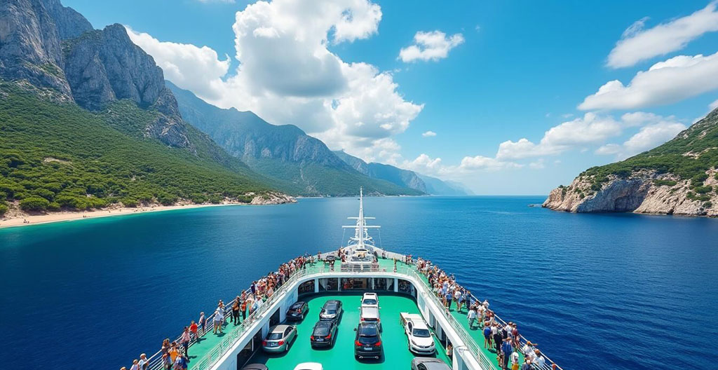 se rendre en Sardaigne en ferry